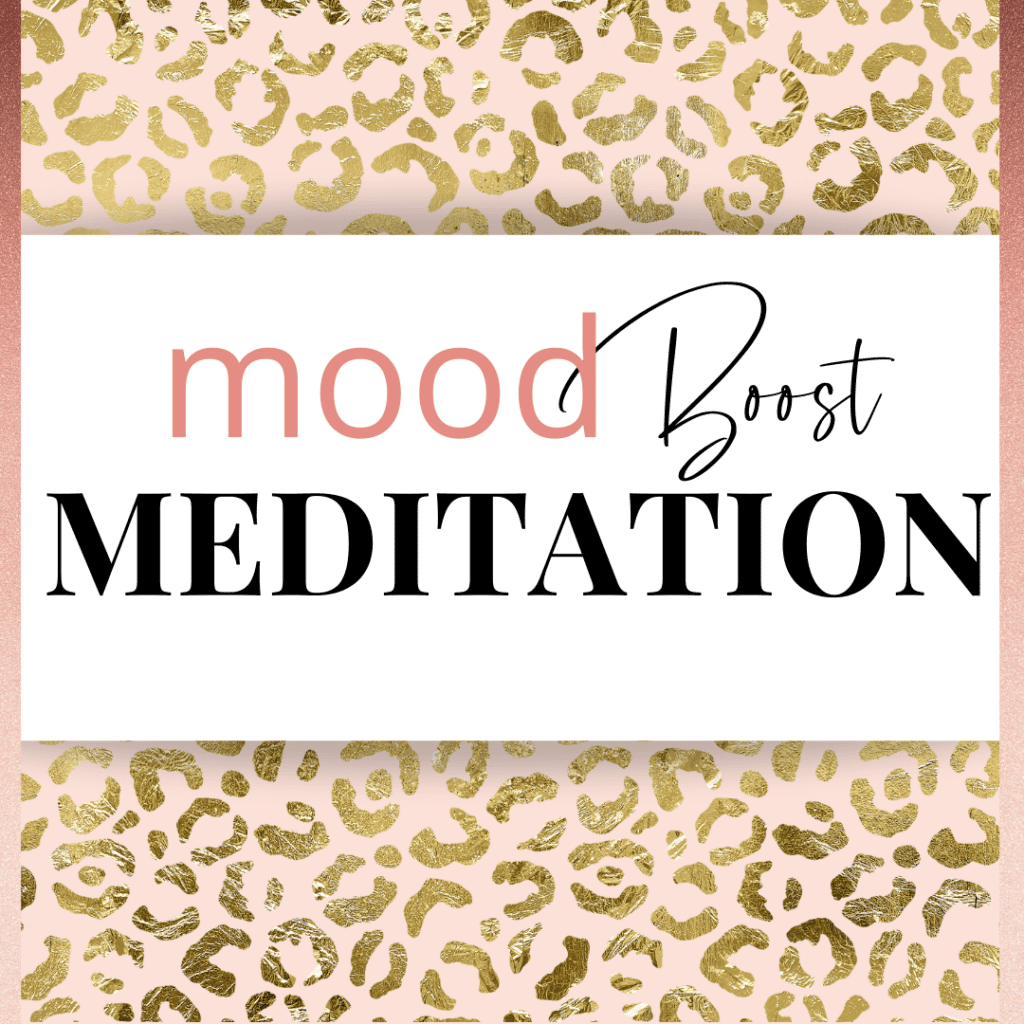 mood boost meditation, but still she thrives